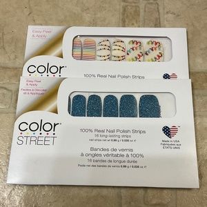 Color Street - lot of 2 - Dallas Darling & Unstoppable - sealed